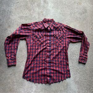 vintage panhandle slim 80s/90s button down shirt